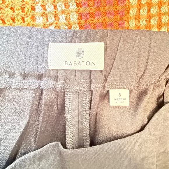 BABATON Aritzia Cohen Pant Size 8 Black Cropped - Picture 7 of 8